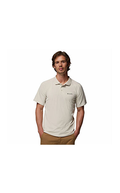 Columbia Alpine Chill Pro Polo Erkek Günlük Polo Tişört 2118641279 Bej