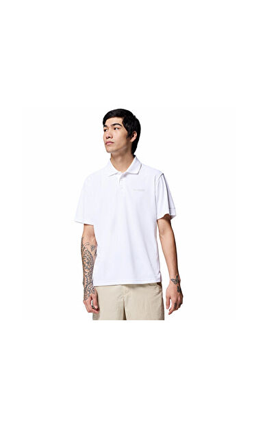 Columbia Freezer Polo Erkek Günlük Polo Tişört 2120291100 Beyaz