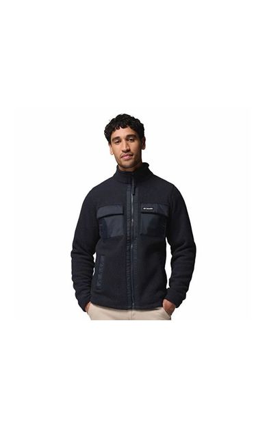 Columbia Juniper Peak Full Zip Fleece Erkek Outdoor Polar Ceket 2131471011 Siyah