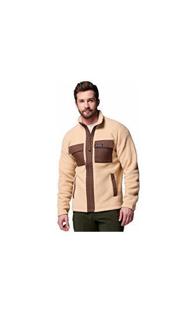 Columbia Juniper Peak Full Zip Fleece Erkek Outdoor Polar Ceket 2131471262 Kahverengi