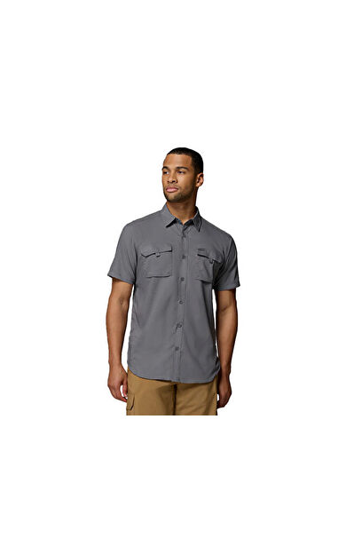 Columbia Silver Ridge Utility ii Ss Erkek Günlük Kısa Kollu Gömlek 2157321023 Gri