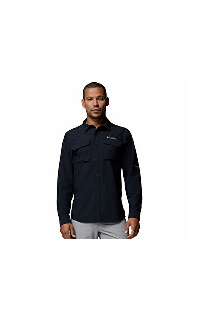 Columbia Silver Ridge Elite Ls Woven Erkek Günlük Gömlek 2160161010 Siyah