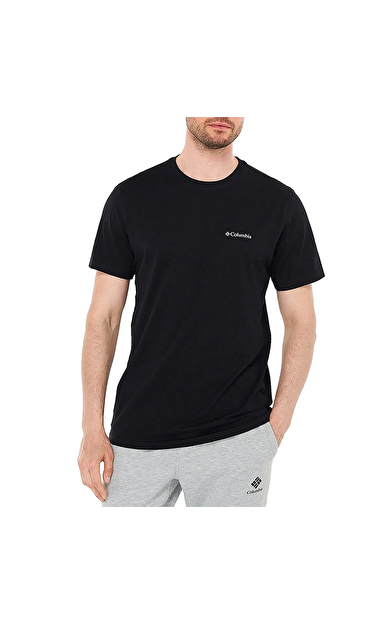 Columbia Csc M Basic Sm Logo Brushed Erkek T-Shirt CS0282-010