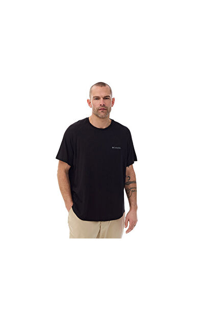 Columbia M Comfort Ss Tee Erkek Günlük Tişört 9110508010 Siyah