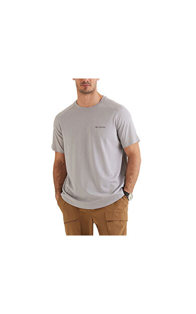 Columbia M Comfort Ss Tee Erkek Günlük Tişört 9110508039 Gri