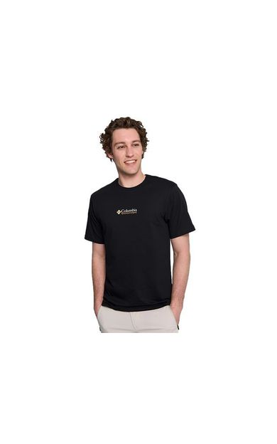 Columbia M Retro Ss Tee Erkek Günlük Tişört 9120340010 Siyah