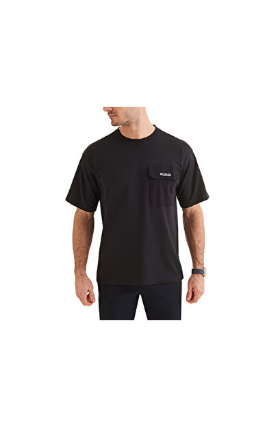 Columbia Cs0376 Csc M Heritage T-Shirt Erkek Günlük Tişört 9120568010 Siyah