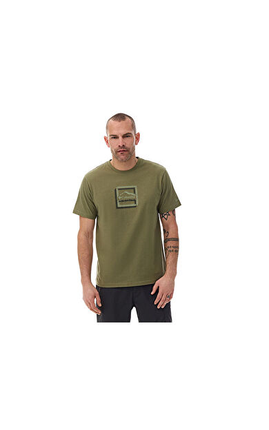 Columbia M illuminated Brand Ss Tee Erkek Günlük Tişört 9121061397 Yeşil