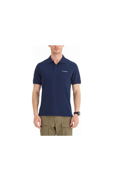 Columbia Cs0214 M Cascade Range Solid Polo II Erkek Polo Tişört 9180091466 Lacivert