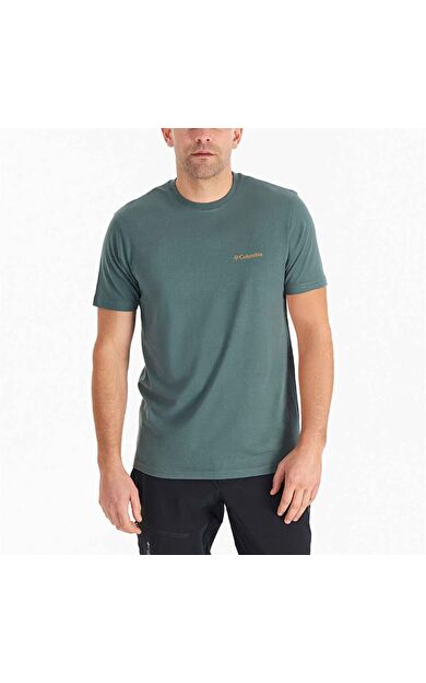 Columbia Csc M Basic Sm Logo Brushed Ss Tee Erkek Tişört CS0282 30256