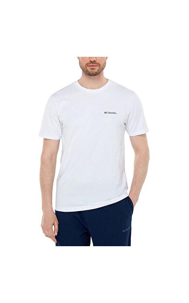 Columbia Csc M Basic Sm Logo Brushed Ss Tee Erkek Tişört CS0282 29029