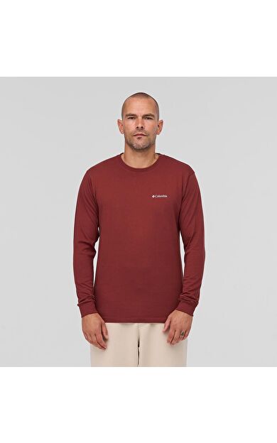 Columbia Csc M Basic Sm Logo Ls Tee Erkek Tişört CS0354