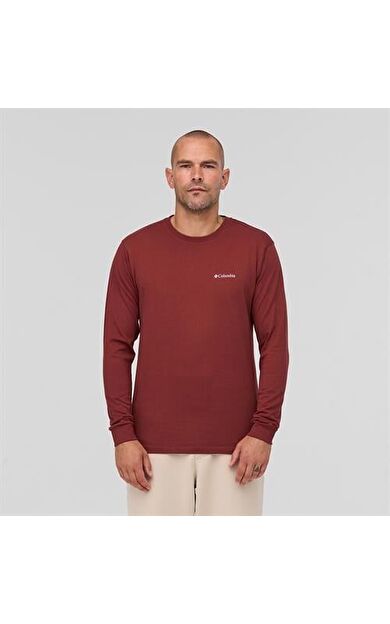 Columbia Csc M Basic Sm Logo Ls Tee Erkek Tişört CS0354