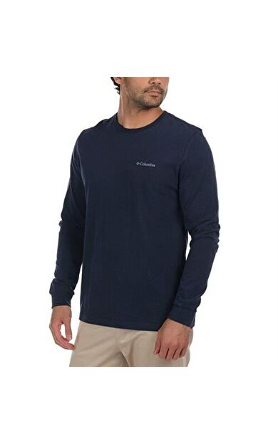 Columbia Csc M Basic Sm Logo Ls Tee Erkek Tişört CS0354 34771