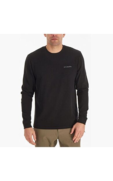 Columbia Csc M Basic Sm Logo  Ls Tee Erkek Tişört CS0354 30191