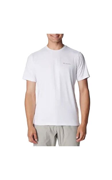 Columbia Tech Traıl Crew Erkek T-Shirt AO5545-100