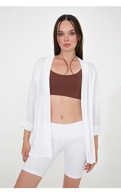 Comm-Ci Ocean İnce Rahat Kesim Ceket - beyaz