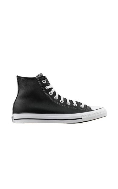 Converse Chuck Taylor All Star Leather Kadın Günlük Ayakkabı 132170C Siyah