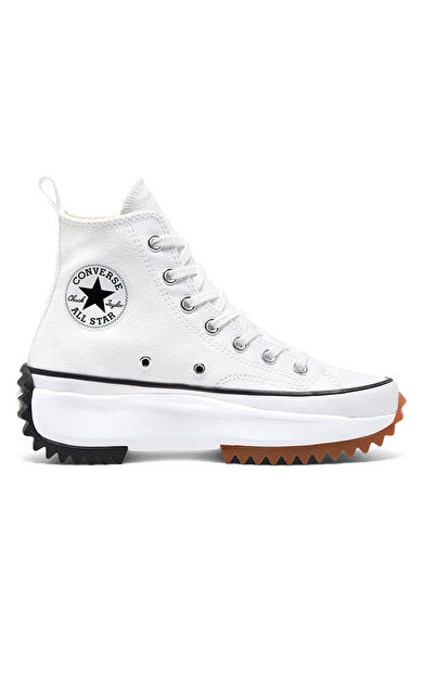 Run Star Hike Unisex Beyaz Platform Sneaker
