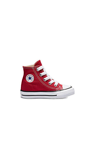 Converse Chuck Taylor All Star High Top Infant/Toddler Bebek Günlük Ayakkabı 7J232C Kırmızı
