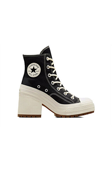 Converse Chuck 70 De Luxe Heel Kadın Günlük Ayakkabı A05347C Siyah