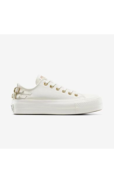 Convers Chuck Tayloy All Star Lıft Platform Taban Buckle Kadın Ayakkabı A11866C