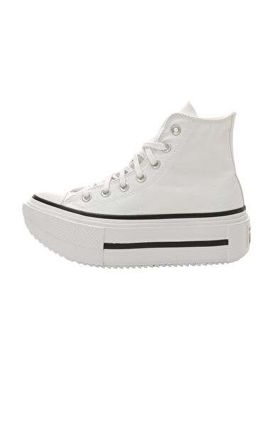 Converse Chuck Taylor All Star Lıft Double Stack Kadın Spor Ayakkabı Beyaz