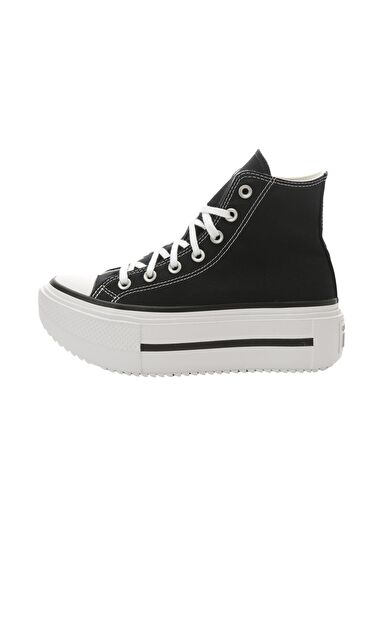 Converse Chuck Taylor All Star Lıft Double Stack Kadın Spor Ayakkabı Siyah