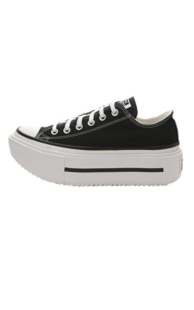 Converse Chuck Taylor All Star Lıft Double Stack Platform Kadın Spor Ayakkabı Siyah
