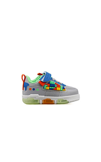 Cool Kids Legos Bebe Gri Unisex Çocuk Günlük Ayakkabı LEGOS-BEBE-GRI Gri