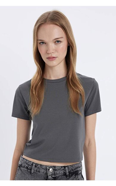 DeFactoFit Coool Fitted Kısa Kollu Tişört Z8790AZ24AUGR211