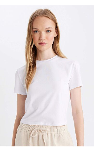 DeFactoFit Coool Fitted Kısa Kollu Tişört Z8790AZ24AUWT34