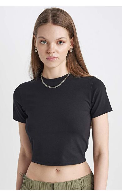 DeFactoFit Coool Fitted Kısa Kollu Tişört Z8790AZ24SMBK81