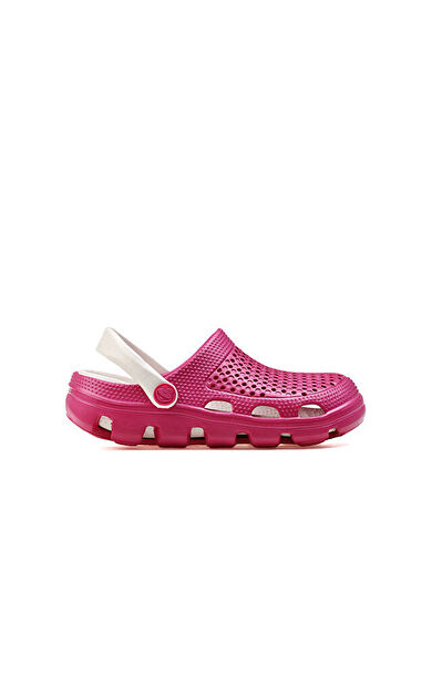 Coqui Pembe Çocuk Terlik 6101-Bugy-Fuchsıa-Pearl