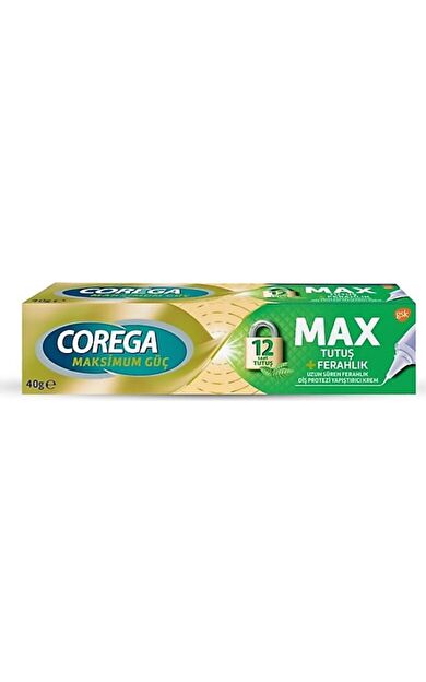 Corega Maksimum Güç Tutuş Ferahlığı 40 gr