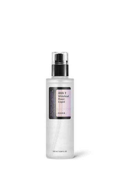 Cosrx AHA 7 Whitehead Power Liquid Beyaz Nokta, Pürüz ve Komedon Önleyici %7 Asitli Arındırıcı Yüz Toniği 100 ml