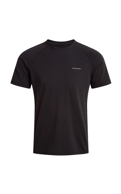 Craghoppers Dynamic SS Erkek T-Shirt-SİYAH