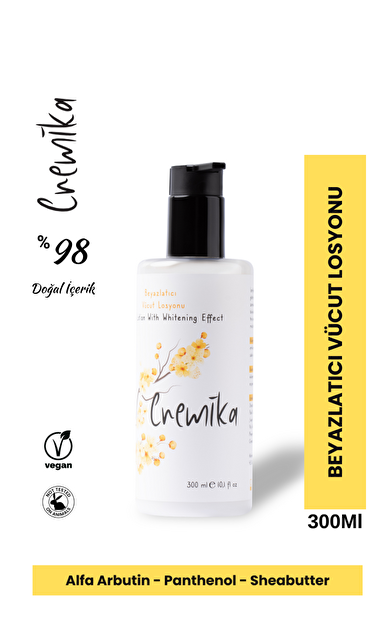 Cremika Kozmetik Beyazlatıcı Vücut Losyon Krem