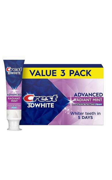 Crest 3D White Advanced Radiant Mint Toothpaste 280gr