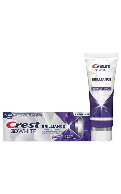 Crest 3D White Brilliance Luminous Purple Toothpaste 130gr