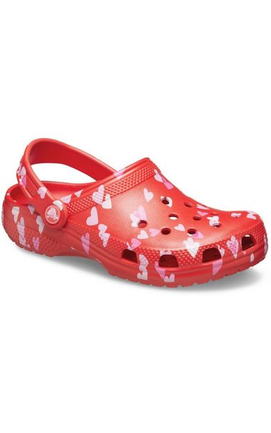 Classic VDay Clog T Çocuk Terlik CR209755-6ZR Kırmızı-22-23