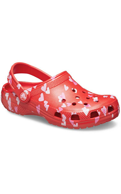 Classic VDay Clog T Çocuk Terlik CR209755-6ZR Kırmızı-22-23