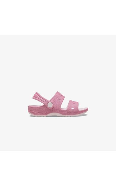 Crocs Classic Glitter Çocuk Pembe Sandalet