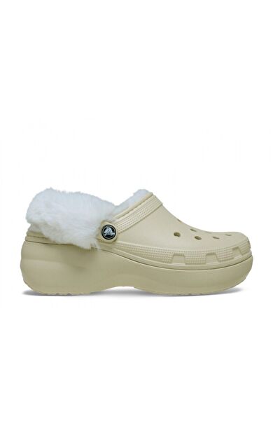 Classic Platform Fuzz Lined Clog Kadın Terlik 212854