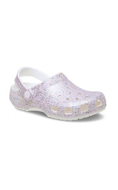 Classic Fantasy Glitter Clog Kız Çocuk Beyaz Terlik Kız Çocuk TERLİK 212561
