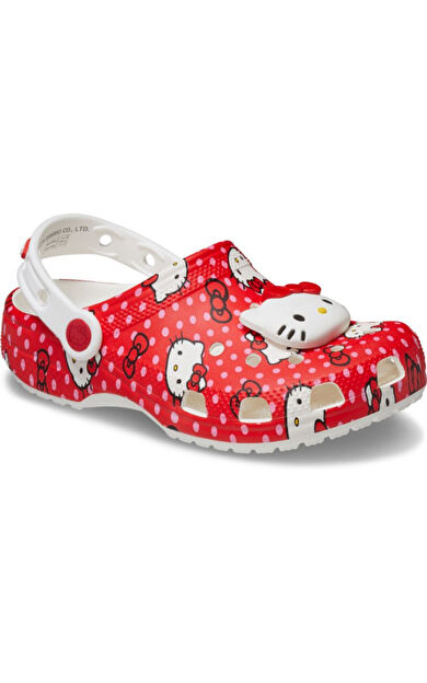 Hello Kitty Red Classic Clog Kız Çocuk Siyah Terlik Kız Çocuk TERLİK CR3082