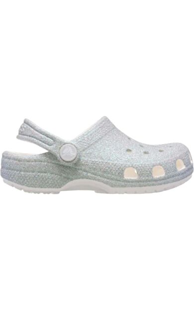 Classic Iridescent Glitter CgK 210986-100 Beyaz Terlik