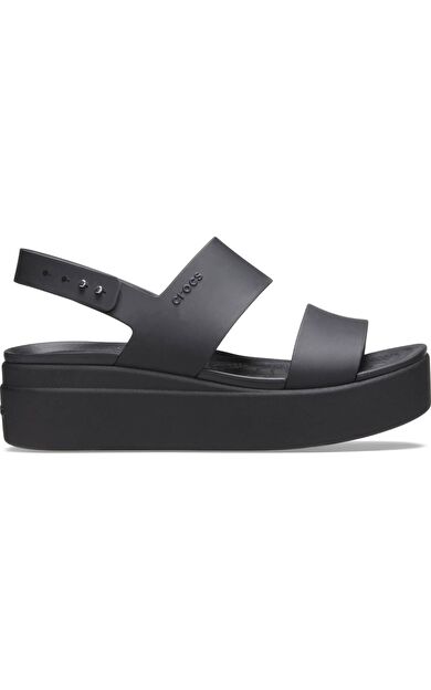 Crocs 206453-060 Brooklyn Low Wedge Kadın Sandalet