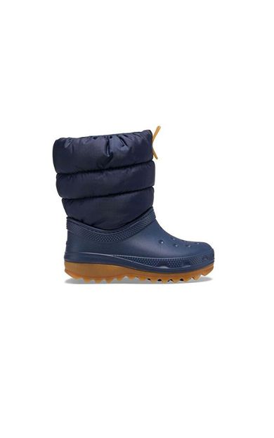 Crocs Classic Neo Puff Boot T Bebek Günlük Bot 207683-4PQ Lacivert