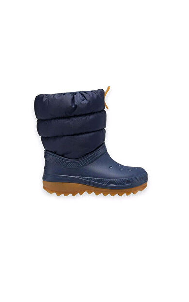 Crocs Classic Neo Puff Boot T Çocuk Günlük Bot 207684-4PQ Lacivert